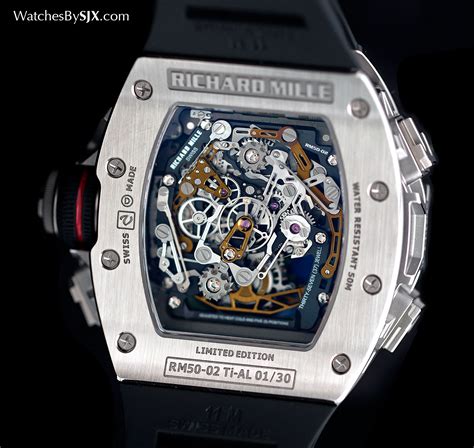 richard mille acj movement|Richard Mille RM 50.